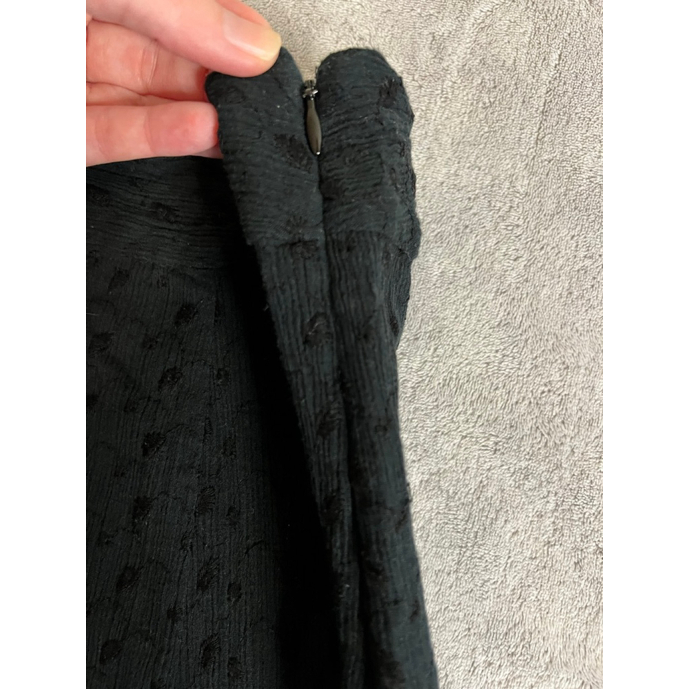 Lot of 2 Black Midi skirts Hilary Radley Black LARGE/10 - Picture 6 of 11